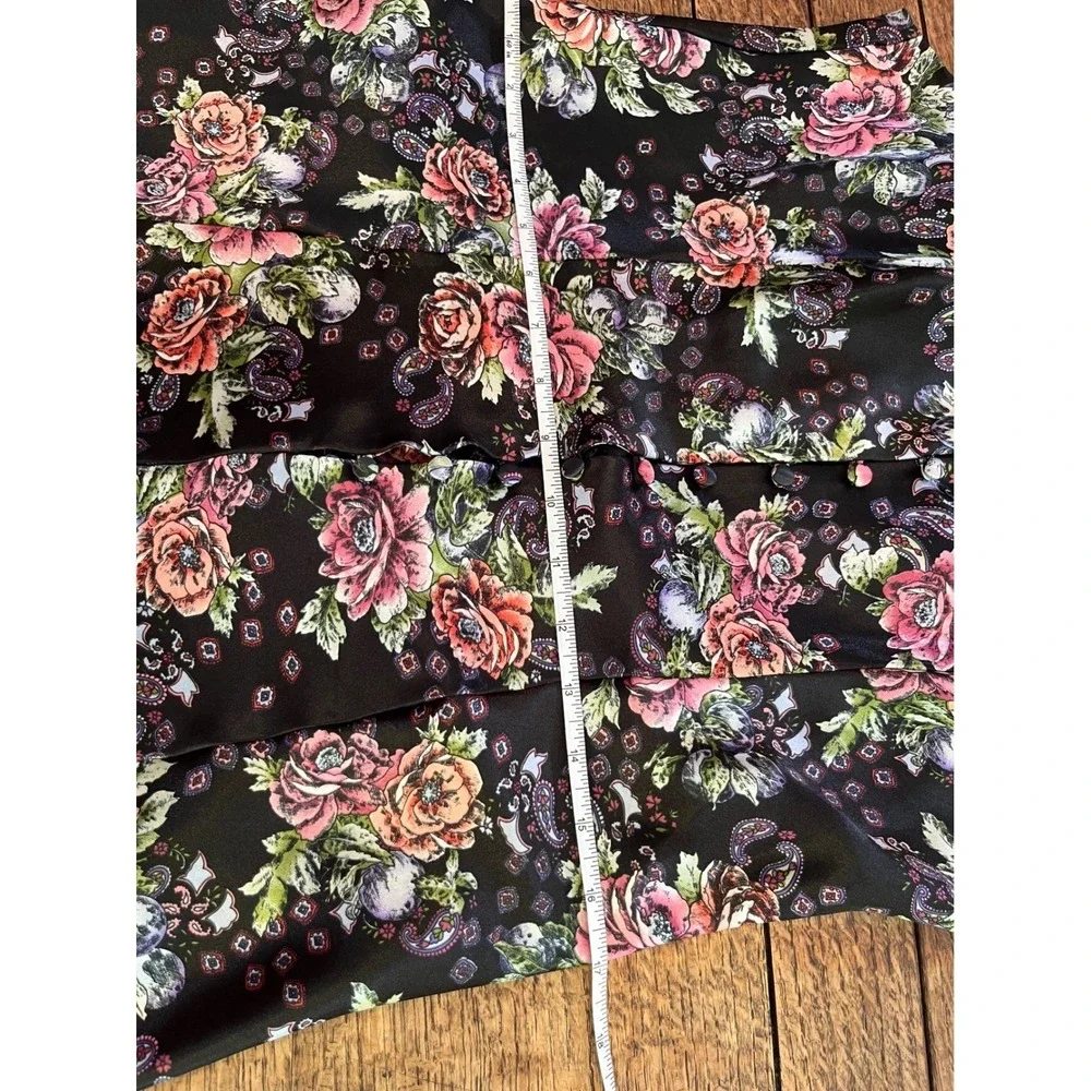 Victoria's Secret 80s button‎ slip dress L coquette grunge babydoll vintage wife